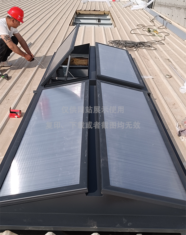 兰州王老吉生产车间岳普湖排烟天窗