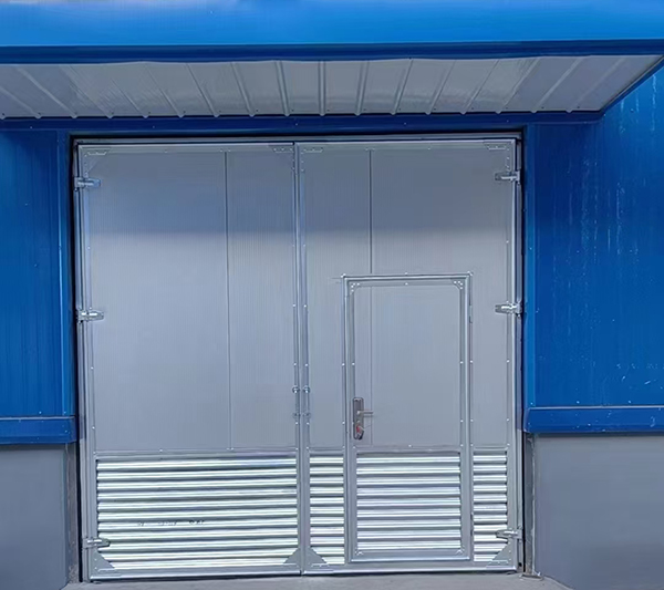 岳普湖工业平开门