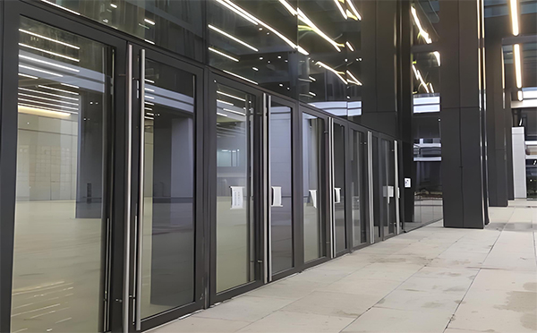 岳普湖玻璃地弹门