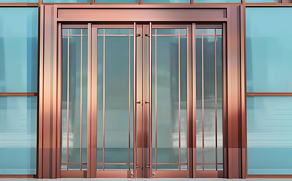 岳普湖玻璃地弹门